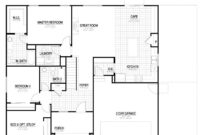 California Collection 1550 Contemporary Main Level Floor Plan Floor