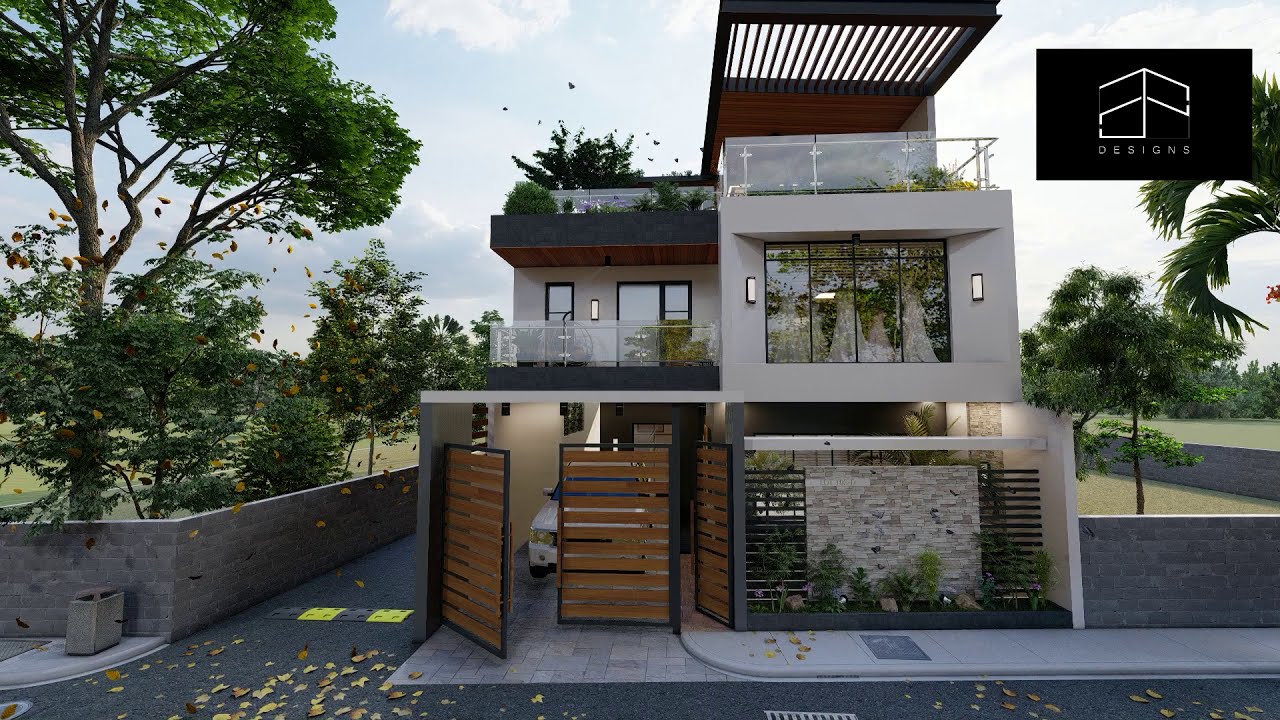 TwoStorey w/ Roof deck Residential YouTube