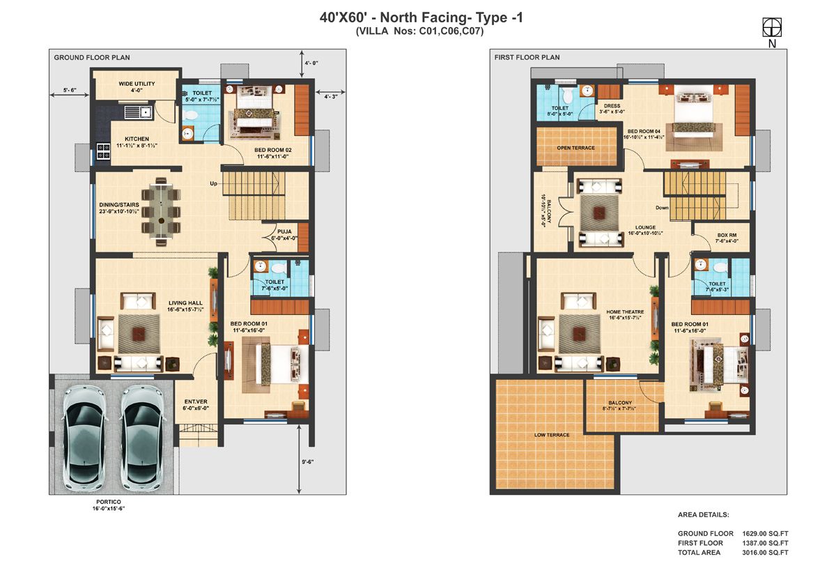 House Plans Tamilnadu Traditional Style Home Design Photo