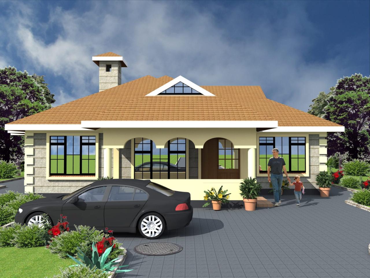 43+ Popular Concept Simple Beautiful House Designs Kenya