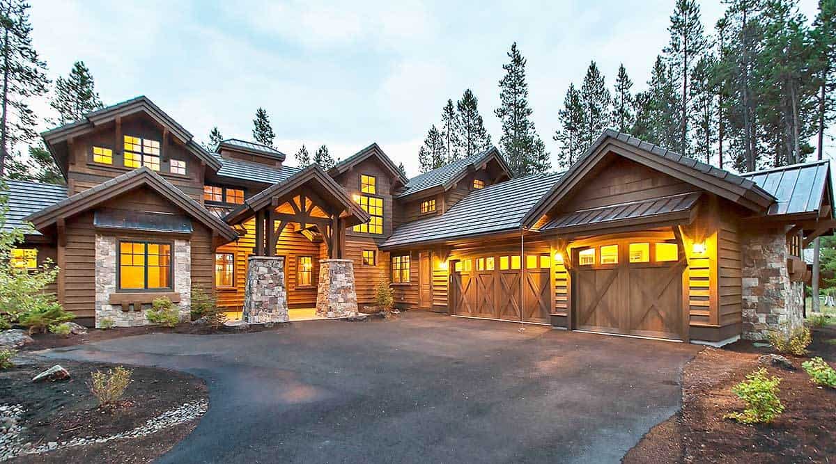TwoStory Mountain Home with 4 Primary Bedrooms (Floor Plan)