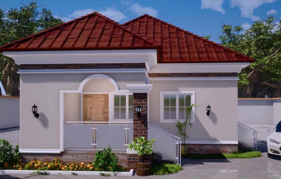 Latest 3 Bedroom Bungalow Design In Nigeria
