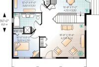 2 Bedroom Cottage House Plan 21255DR Architectural Designs House