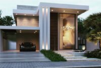 Modern 1 Floor House Exterior Design