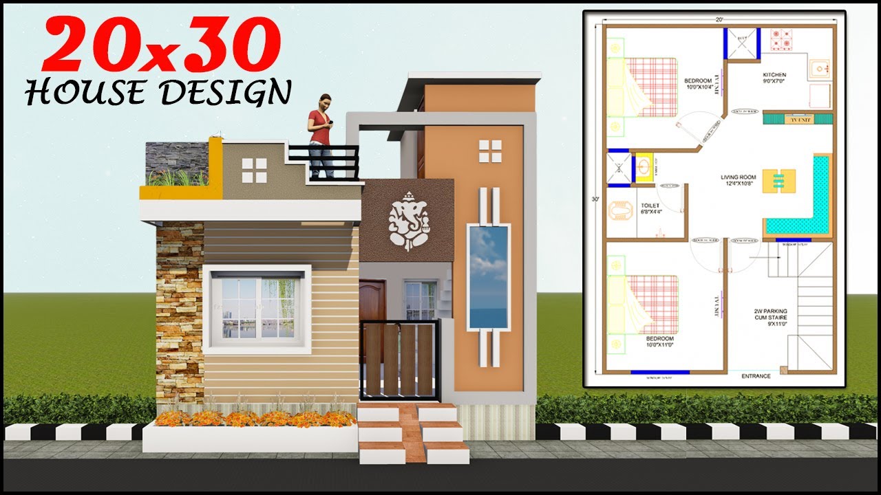 20X30 House Plans North Facing / 20x30 Duplex Gharexpert 20x30 Duplex