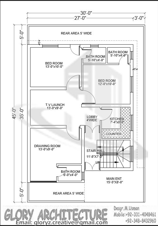 30*45 duplex house plan east facing 46901730 x 45 duplex house plans