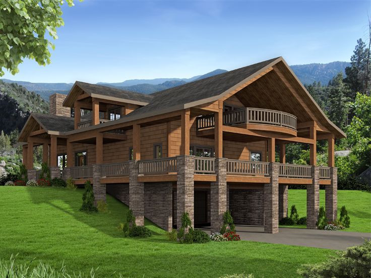 Pin on Garage Plans for a Sloping Lot