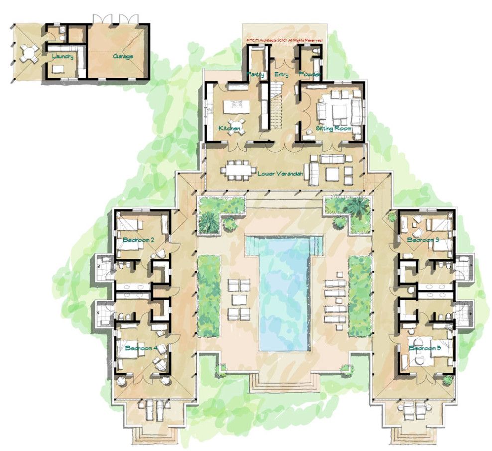 Pin by Nino Hasan on Remember Hacienda style homes, Courtyard house