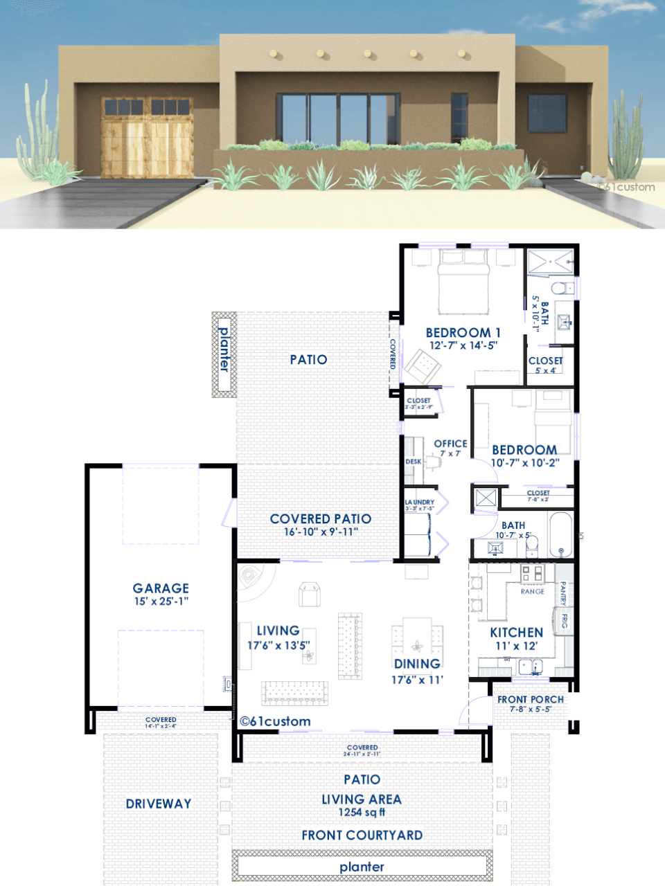 Small House Plans 61custom Contemporary & Modern House Plans