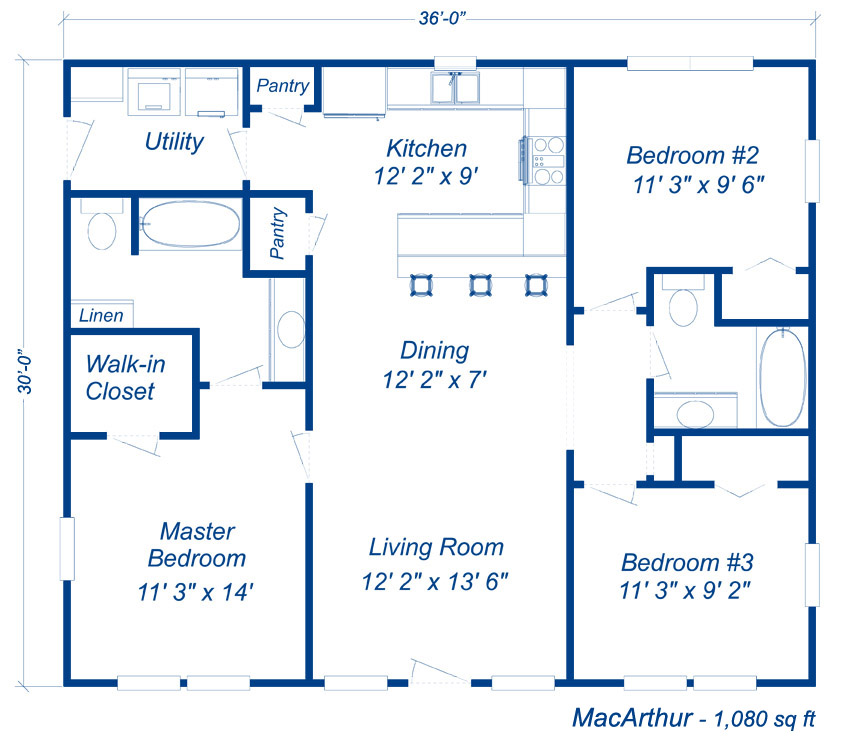 4 Bedroom House Plans Under 1600 Sq Ft House Design Ideas