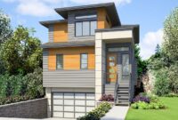 Plan 23802JD Contemporary TwoStory House Plan with Upstairs Master