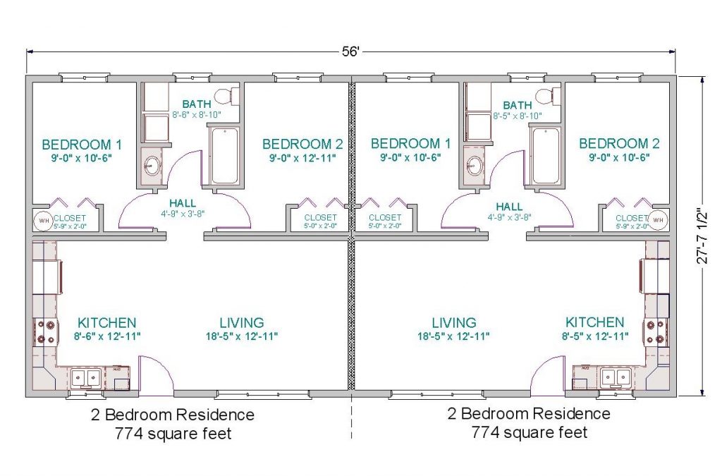 Concept 20+ Small Duplex Floor Plans