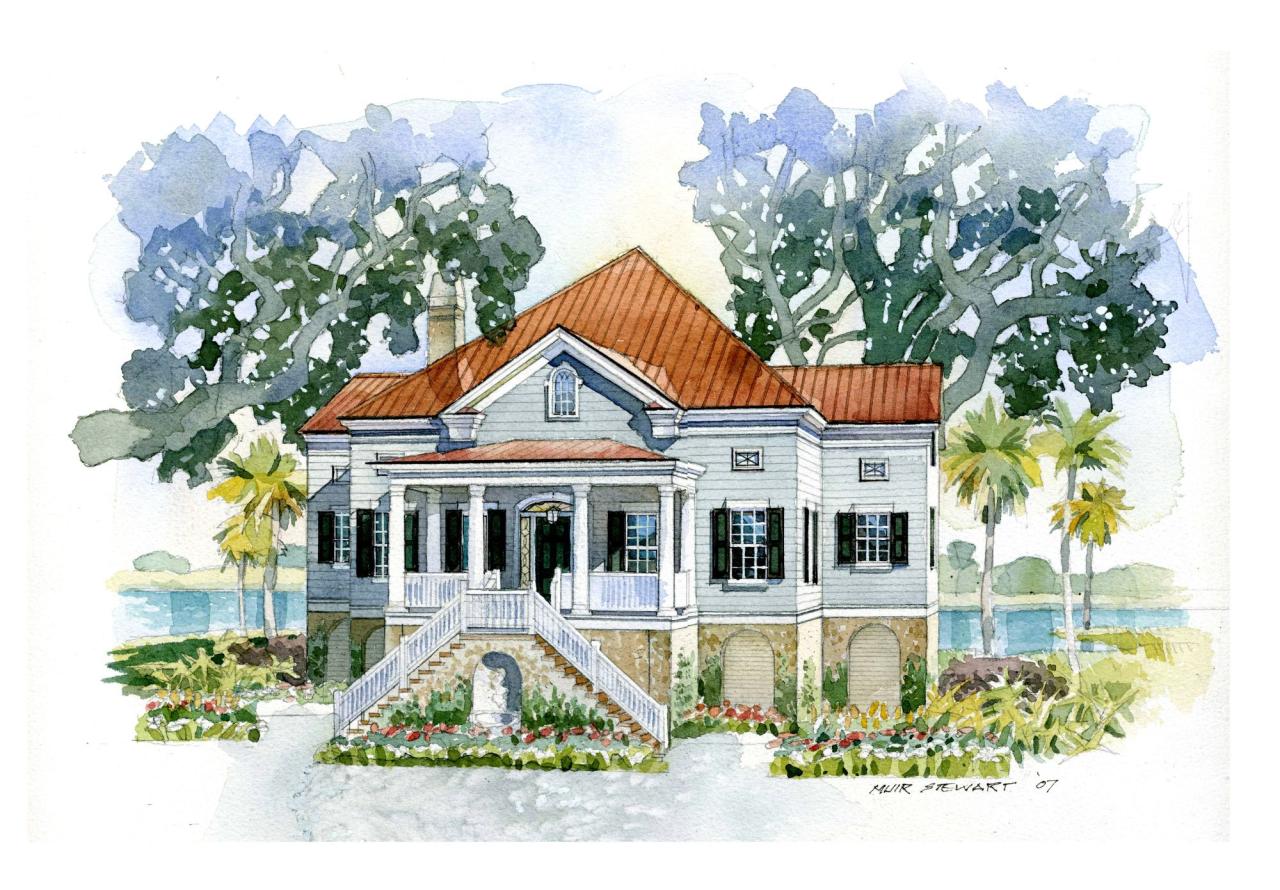 House Plan of the Month Lowcountry Cottage Southern living house