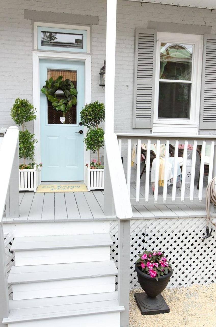 37 FARMHOUSE FRONT PORCH DECORATING IDEAS Home/Decor/Diy