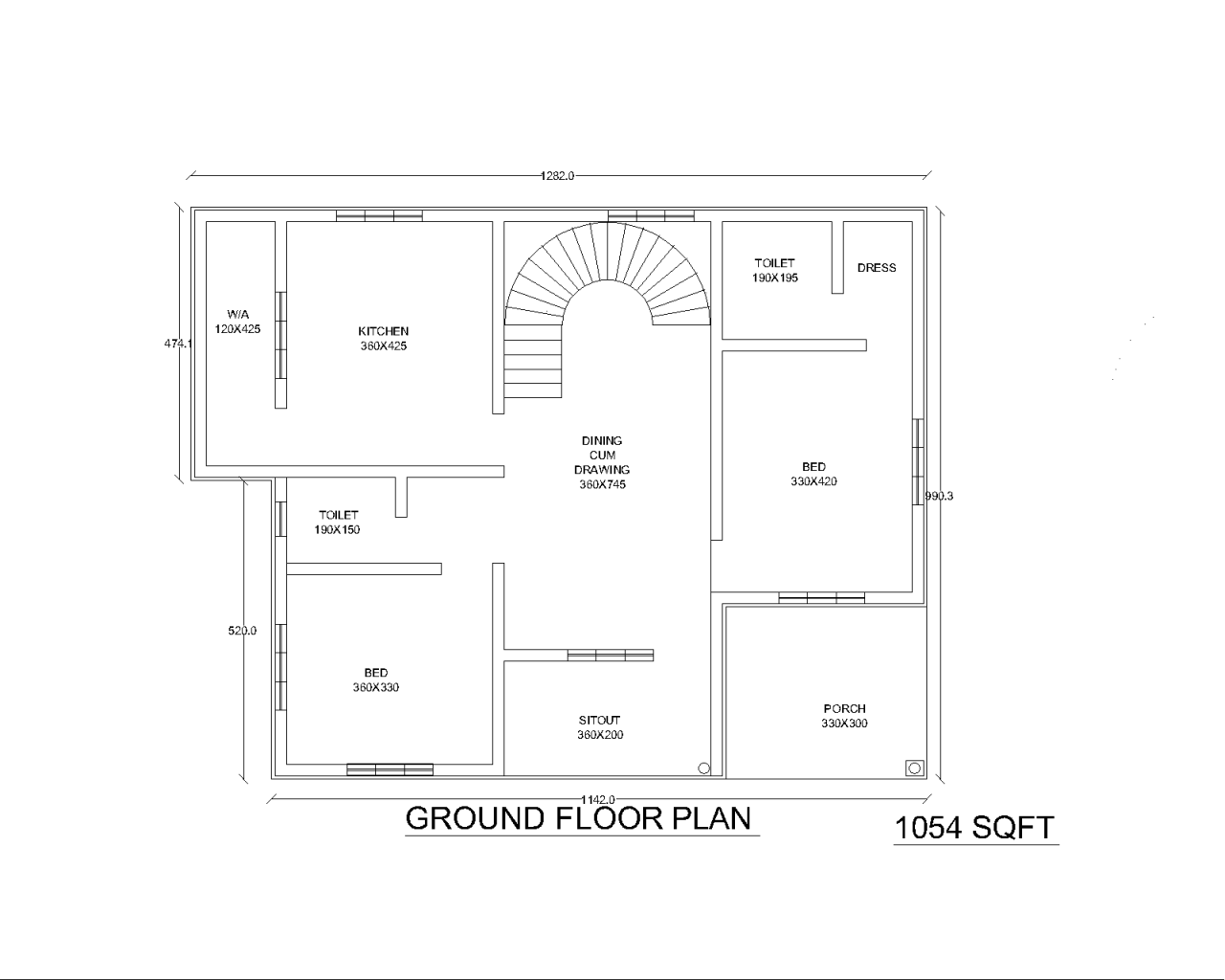 uu27itu two bedroom house plans in kerala
