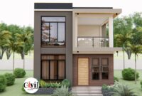 03461620240910-Small-2-Storey-House-Design-6.0m-x-7.0m-With-3-Bedrooms-scaled-1 Small 2Storey House Design 6.0m x 7.0m With 3 Bedrooms Engineering
