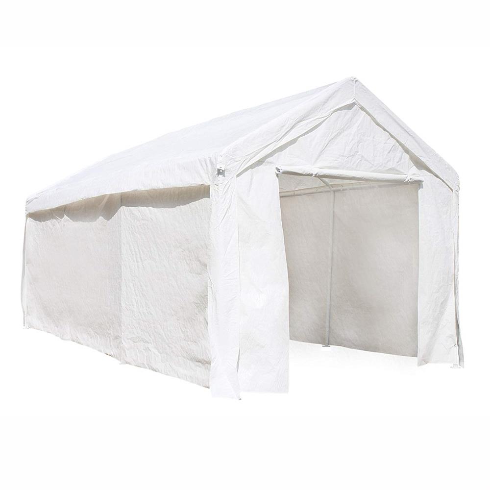 ALEKO ALEKO Heavy Duty Outdoor Canopy Carport Tent 10 X 20 FT White