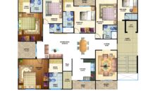5 BHK Apartment Floor Plan apartmentinindore, flatsinindore,