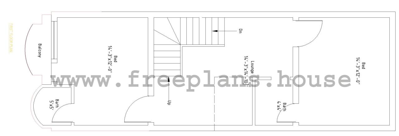 15x45 House Plan Tabitomo