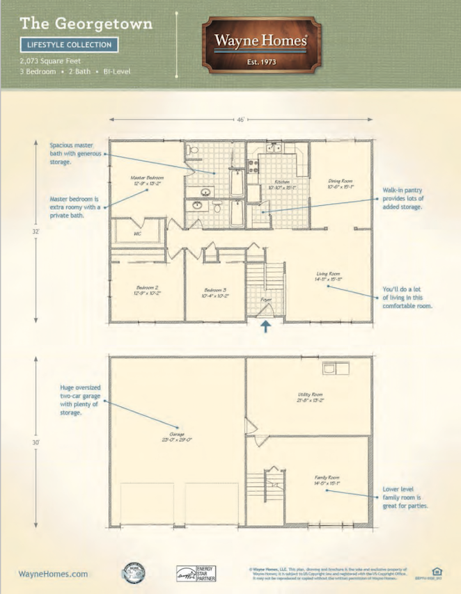 Wayne Homes Wayne homes, Floor plans, How to plan