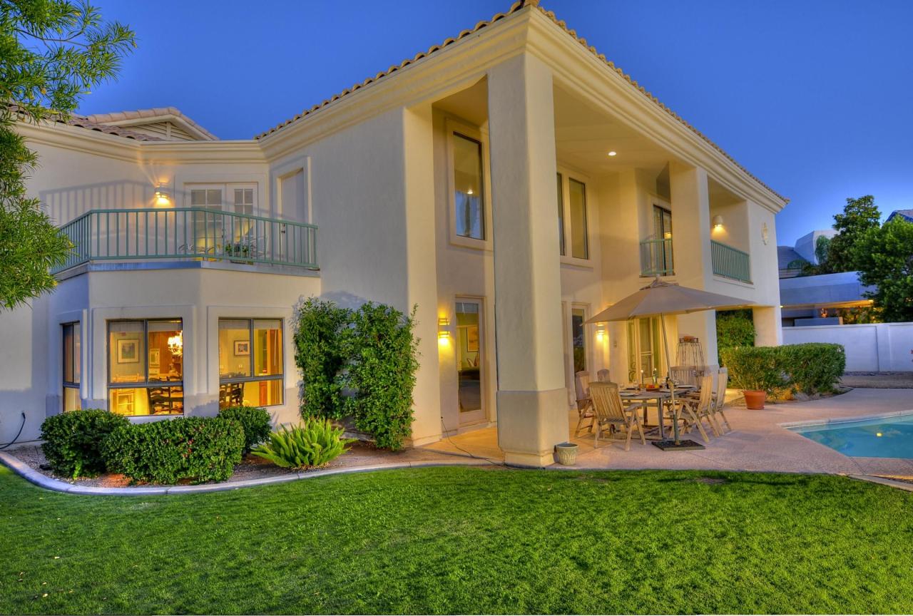 Beautiful two story home in Scottsdale Arizona House, House styles