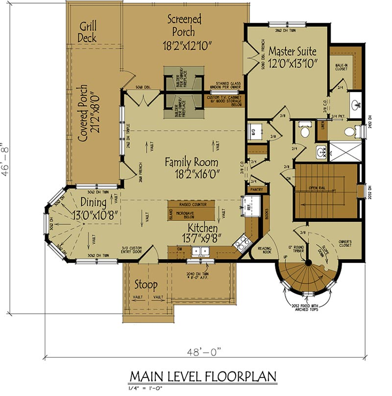 Small Cottage House Plan with Loft Fairy Tale Cottage Small cottage