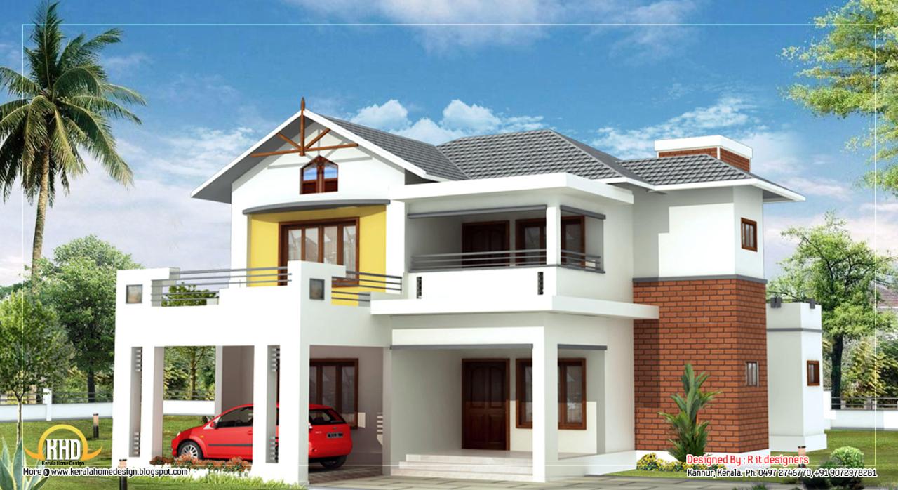 Beautiful 2 story home 2470 Sq. Ft. Kerala home design and floor