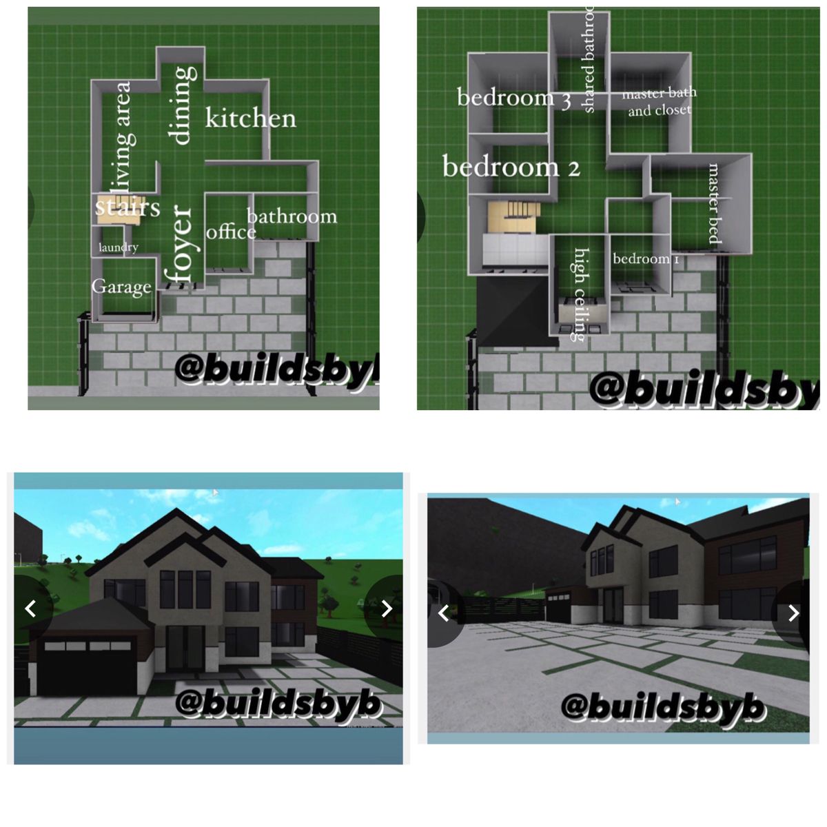 Tiny Two Story Bloxburg House Layout Drawo