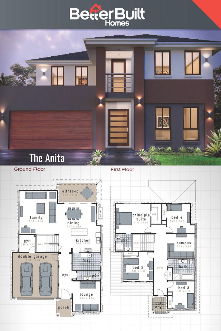 Best 10+ Double storey house plans ideas on Pinterest