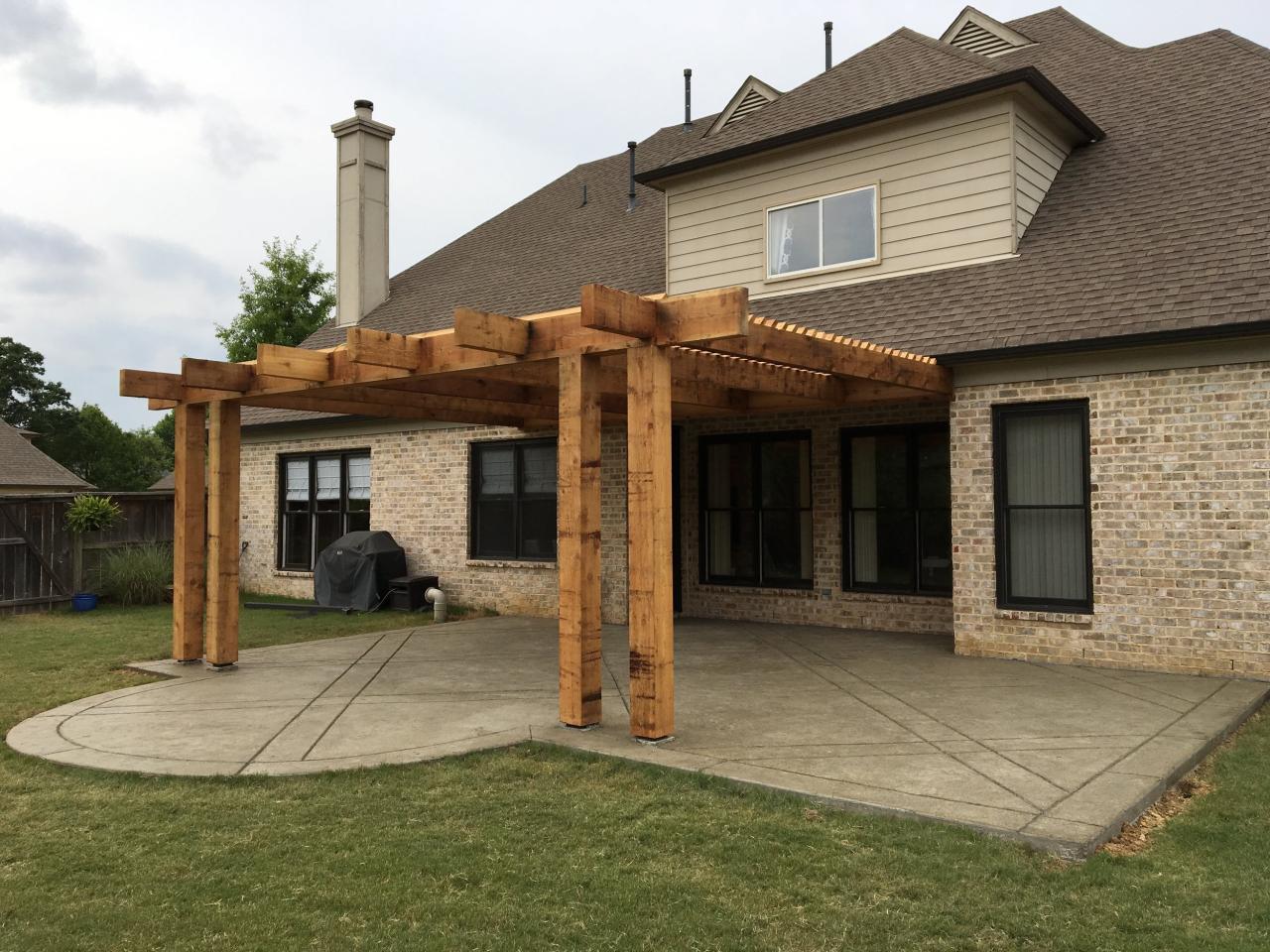 Attached Pergolas and Decks — Peaceful Settings