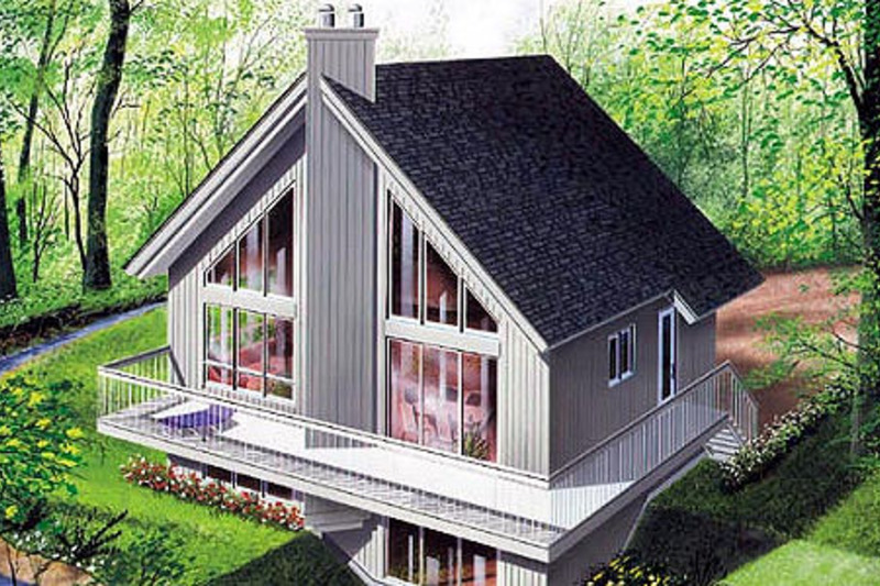 Modern Style House Plan 3 Beds 2 Baths 1873 Sq/Ft Plan 232023