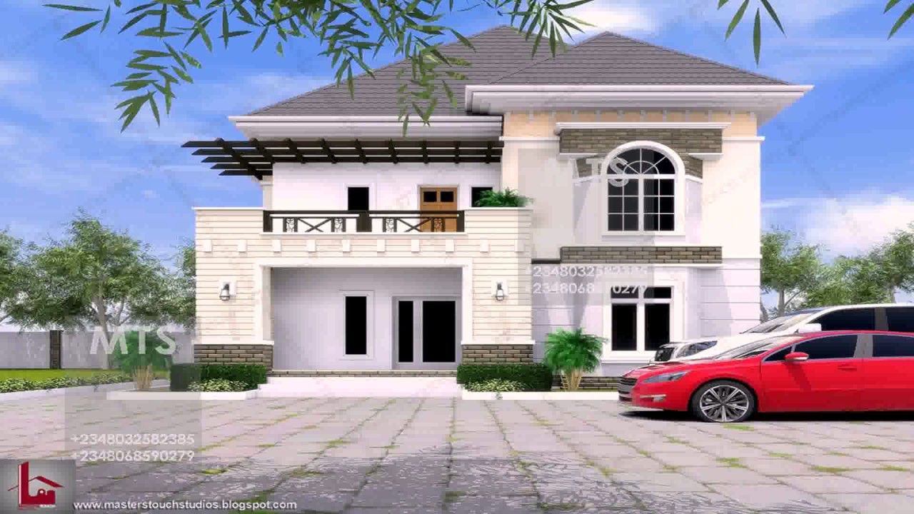 5 Bedroom Duplex Design In Nigeria Duplex design, Duplex house plans