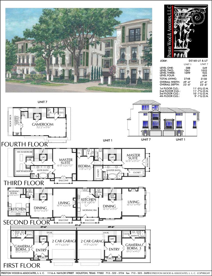 New Townhomes Plans, Townhouse Development Design, Brownstones, Rowho