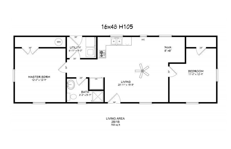 Various 16x40 House Plans Darts Design Com