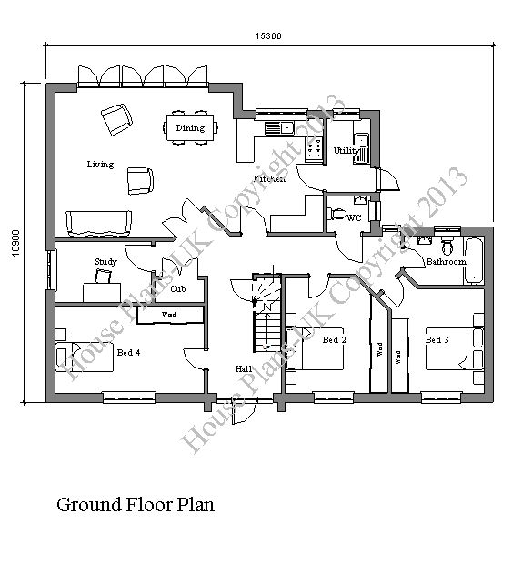 House Plans UK, Architectural Plans And Home Designs Product Details