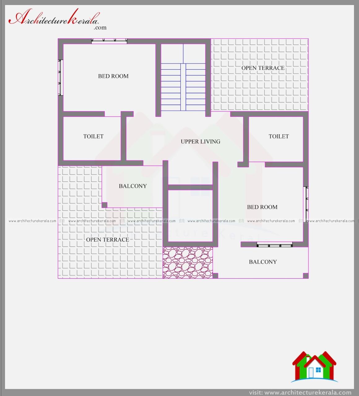 Beautiful 02 Storied Kerala Villa Type Home Plan Kerala Home Planners