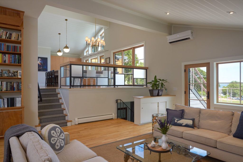 Split Level Living Room Layout An Awesome Update of a SplitLevel