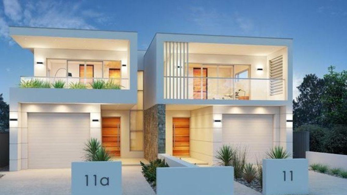 Luxury duplex house in 2019 Duplex design, Duplex house plans