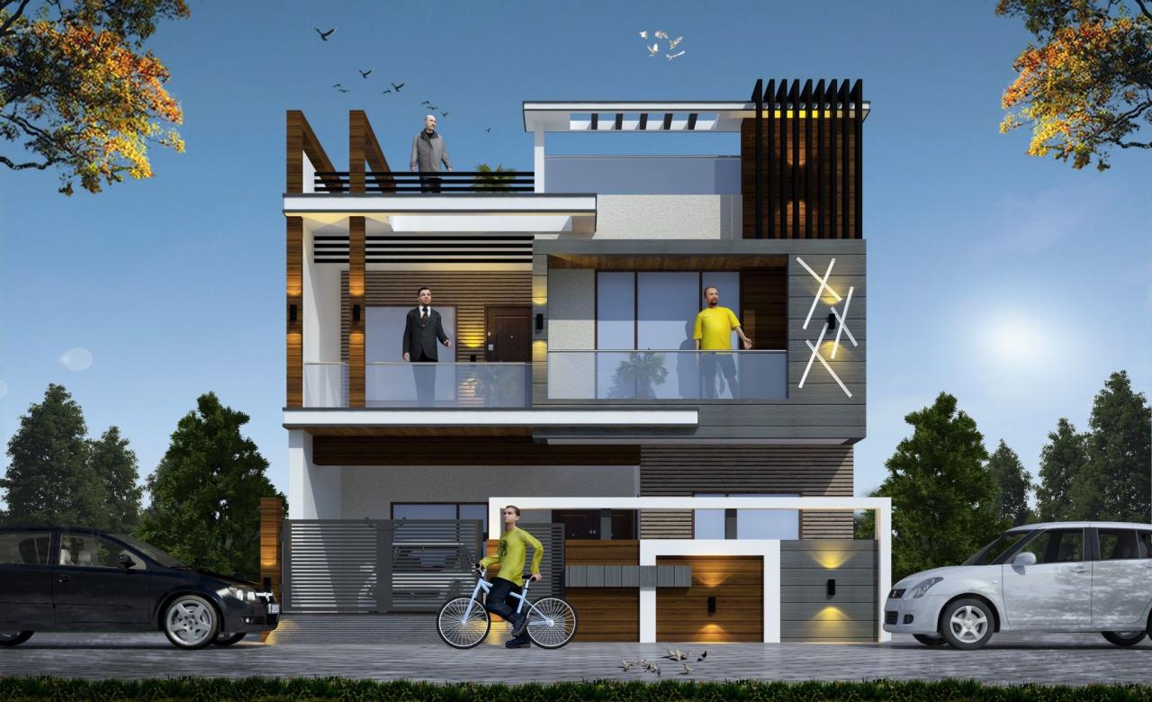 Pin by Arya 3d on 3d elevation Small house elevation design, Duplex