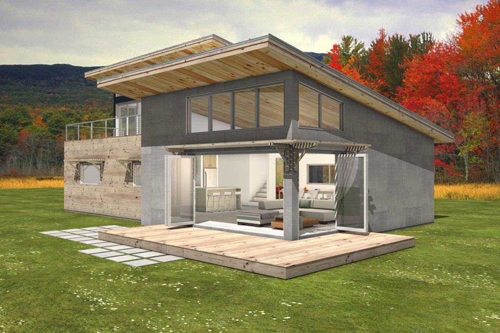 Modern Style House Plan 3 Beds 2 Baths 2115 Sq/Ft Plan 49731
