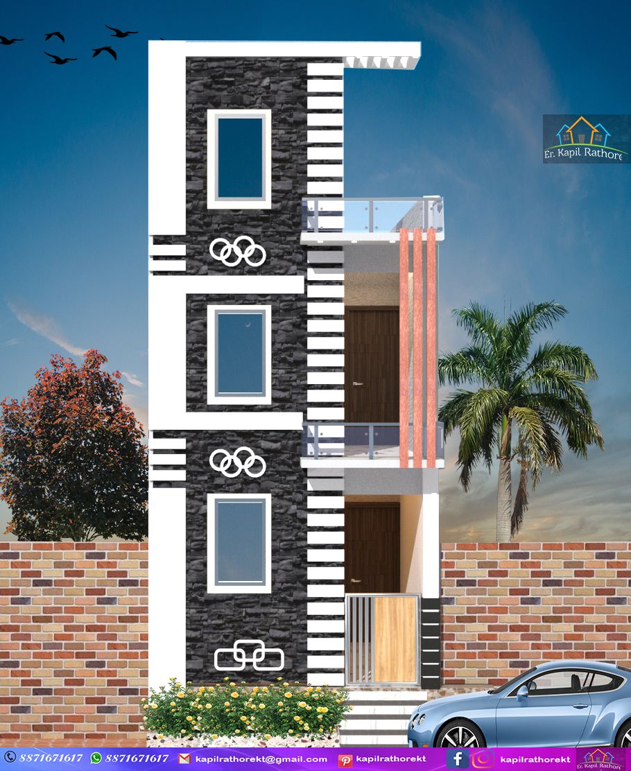 New Model Small House 15 Feet Front Elevation Single Floor keylalum