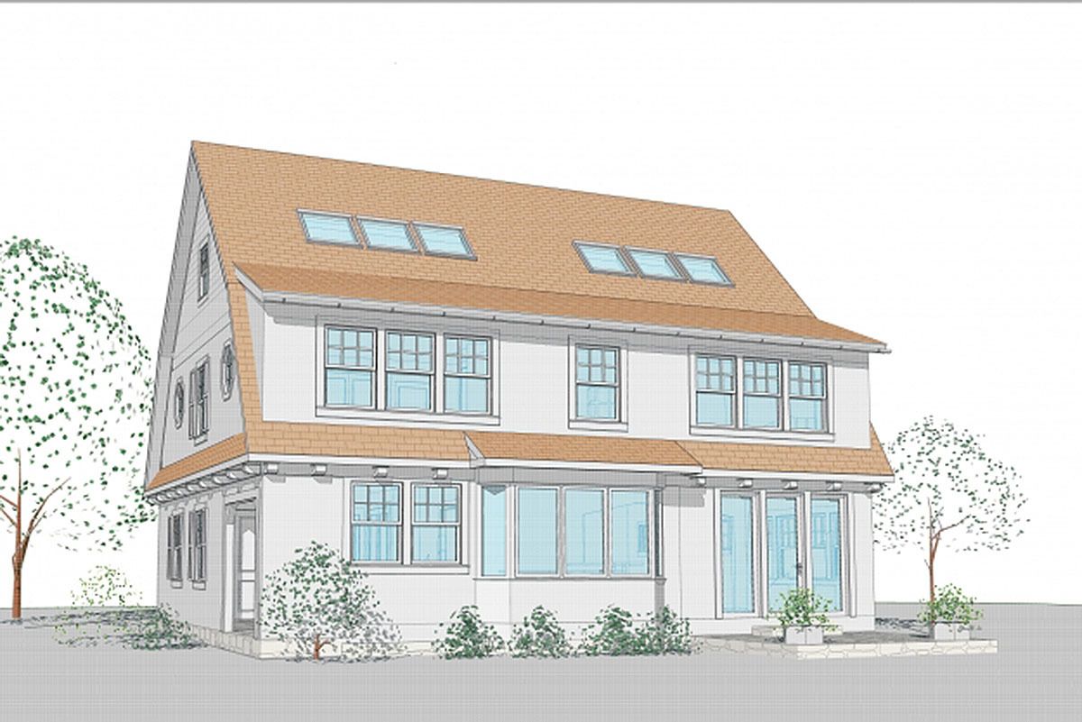 Plan 16503AR 2 Story Passive Solar Gambrel House Plan in 2022