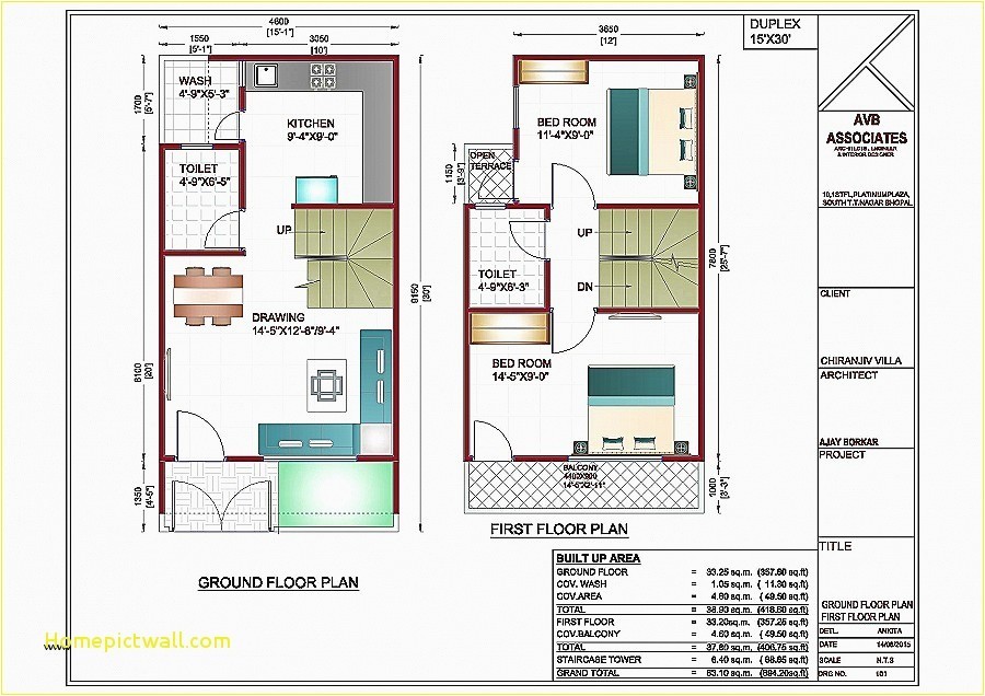 700 Sq Ft Duplex House Plans