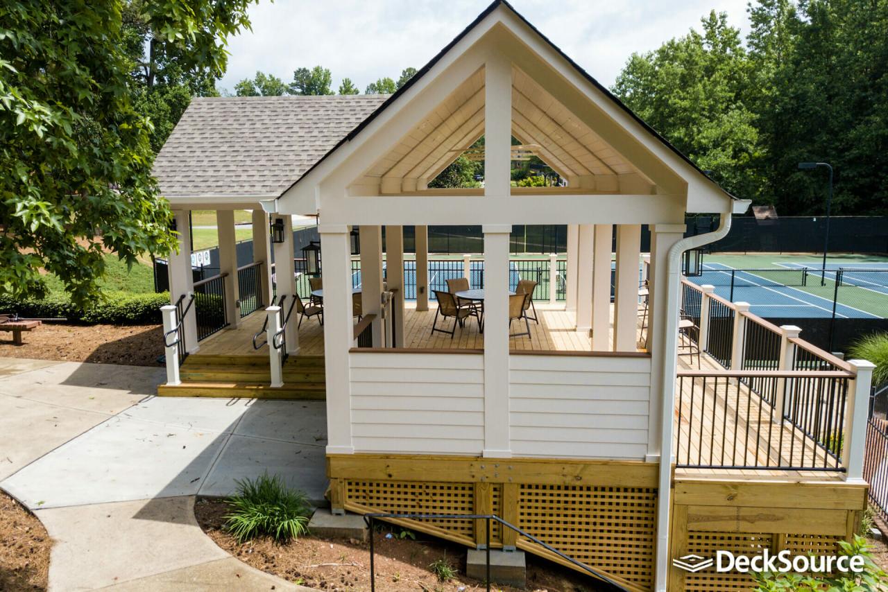 Best Covered Front Porch Renovation Ideas for Atlanta DeckSource
