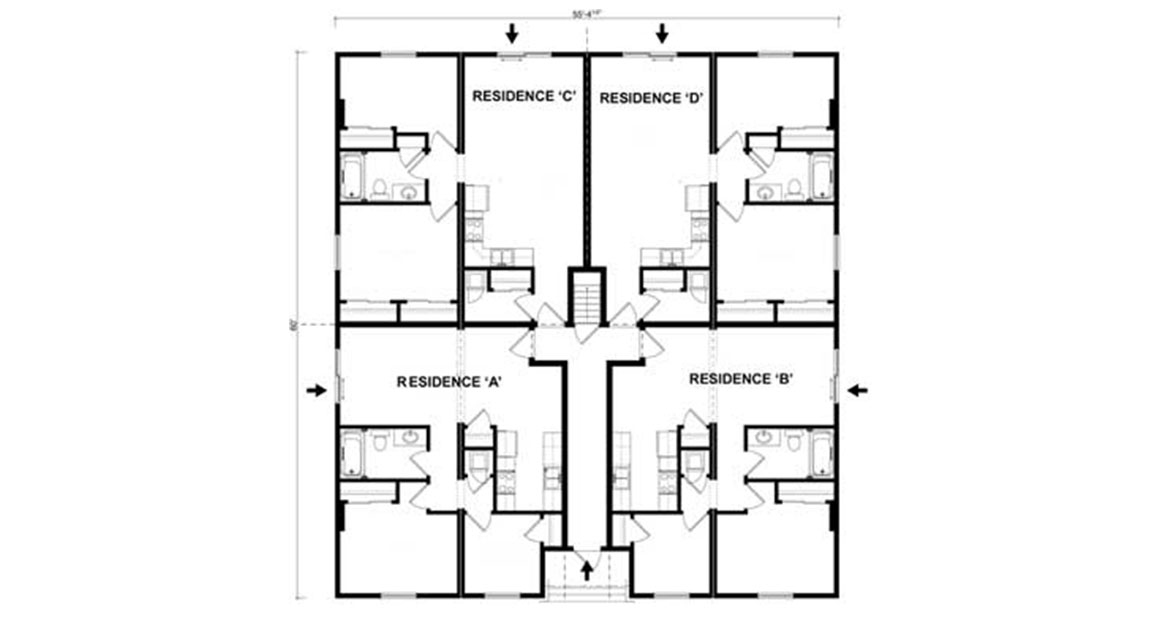 Union Fourplex Royal Homes