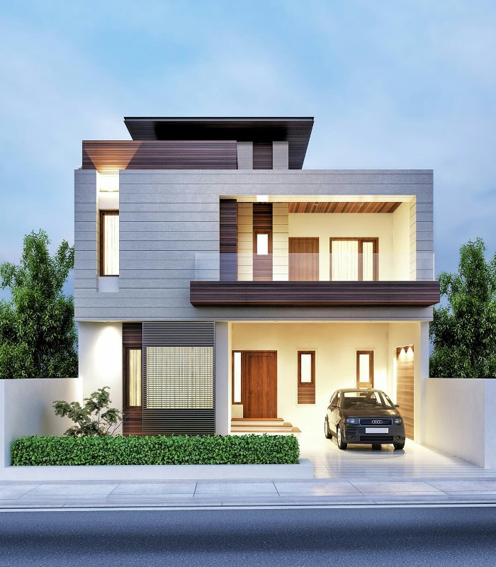 21 Impressive Modern Two Storey Exterior Renders for Inspiration