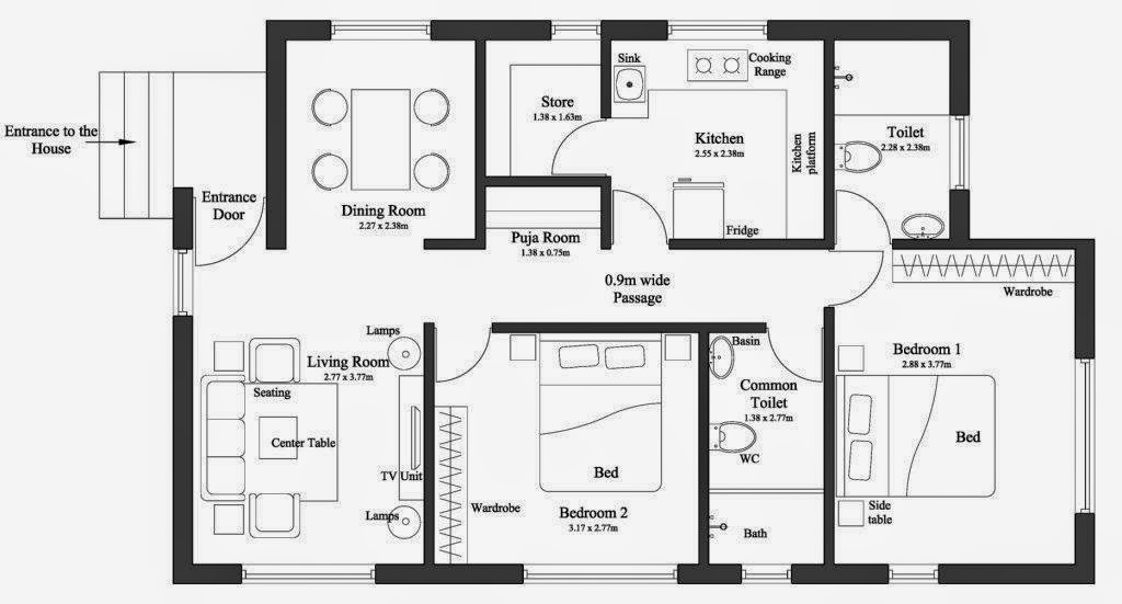 15 X 50 House Plan Sorrelliearringsideas