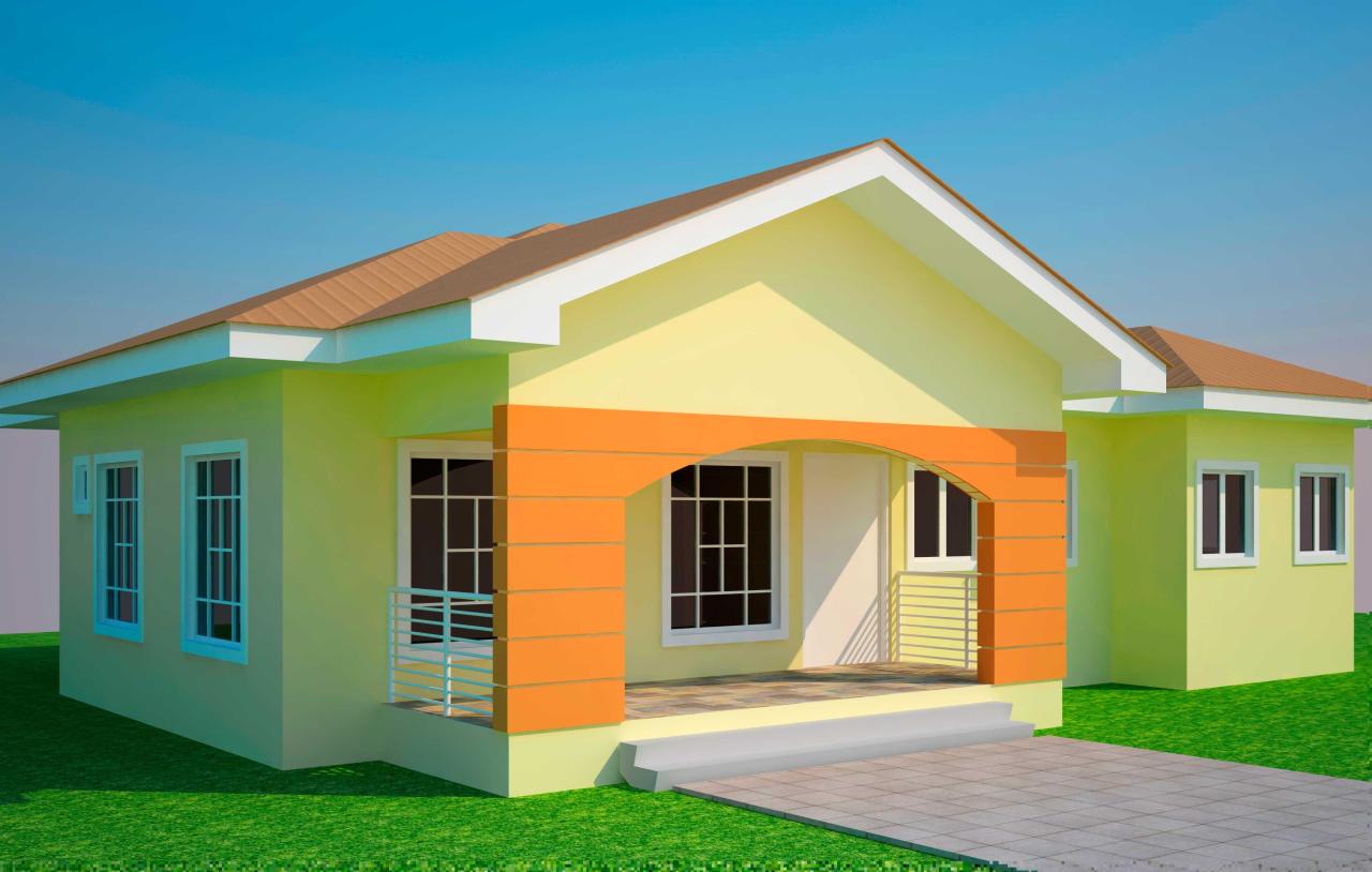 Modern House Plans In Ghana / This amass house contemporary plan is