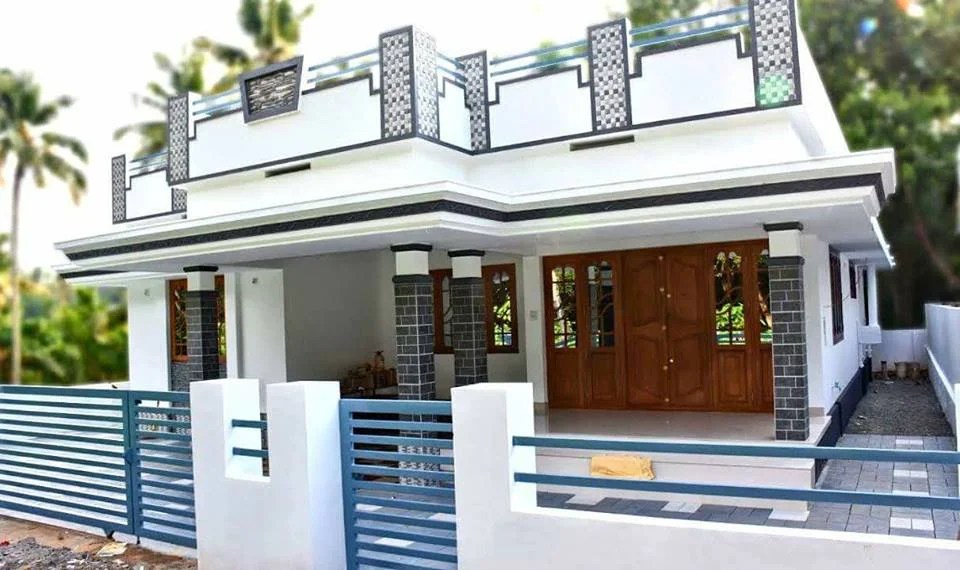 1000 Square Feet 2 Bedroom Single Floor Modern Beautiful House and Plan