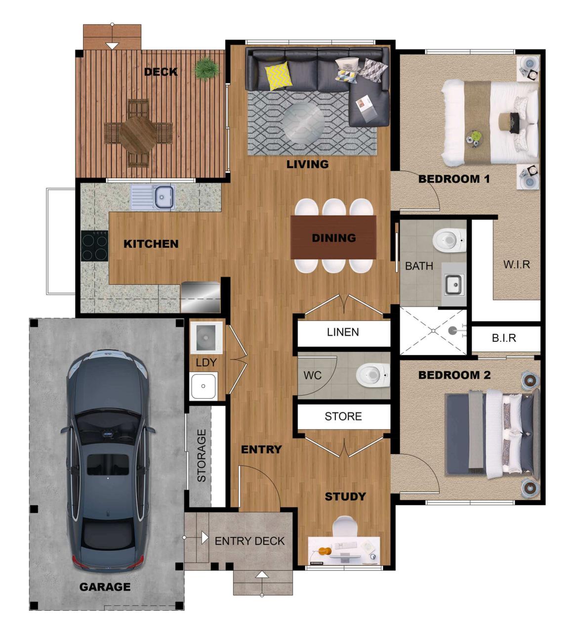 2D 3D Floor Plan Rendering Services at Best Price The 2D3D Floor Plan